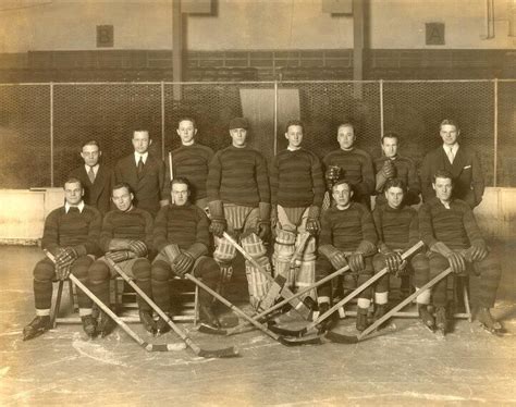 The Dapper Gentlemen Of The 1930 Upenn Hockey Squad Dapper Gentleman