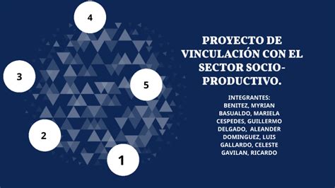 Proyecto De VinculaciÓn Con El Sector Socio Productivo By Celeste Gallardo On Prezi