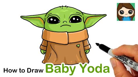 Baby Yoda Draw Draw Spaces