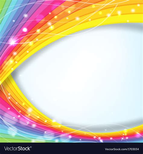 Abstract Rainbow Background Royalty Free Vector Image