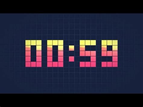 Digital Clock Countdown - After Effects Template - YouTube