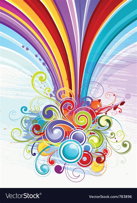Colorful Abstract Designs Royalty Free Vector Image