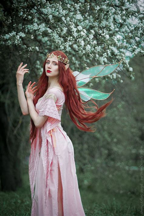 Greatqueenlina Fairy Queen Model Style Elven Forest Fairytale Photography Spring