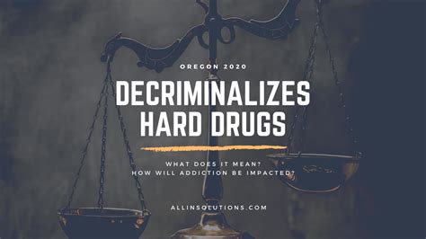 Oregon Decriminalizes Hard Drugs What Does It Mean