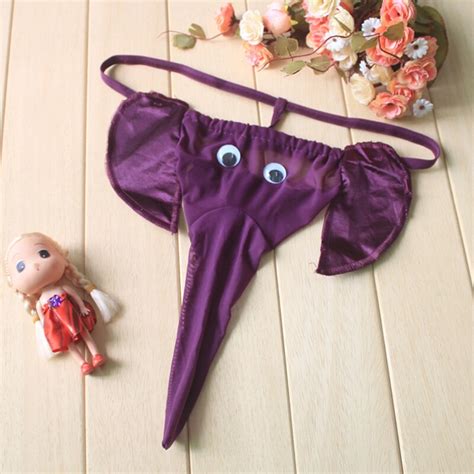 1pc Adult Toy Panties Elephant Style Sexy Panties Men Exotic Sex Lingerie Men S T Strings