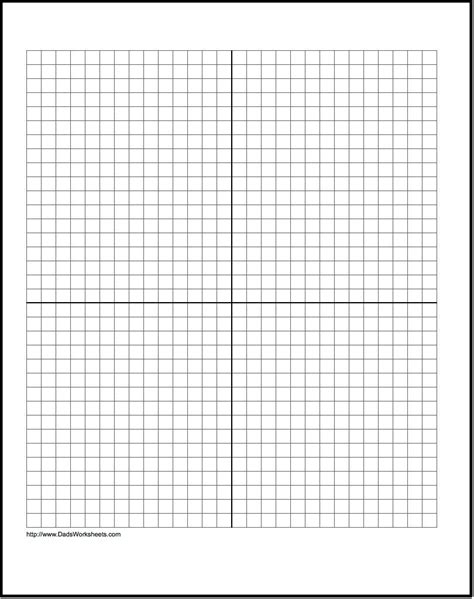 The printed area is 8 inches by 10 inches. Math Homework Paper | Kids Activities