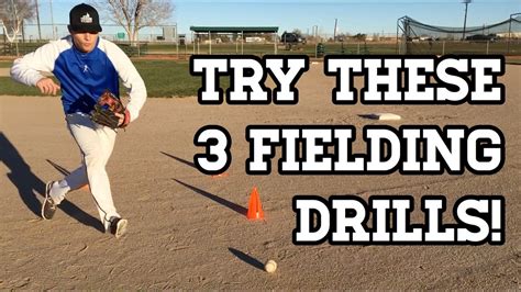 3 Great Baseball Fielding Drills For Youth Players Youtube
