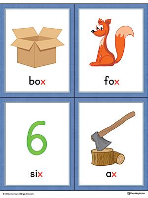 01.12.2021 · military alphabet code words. Letter X Words and Pictures Printable Cards: Box, Fox, Six ...