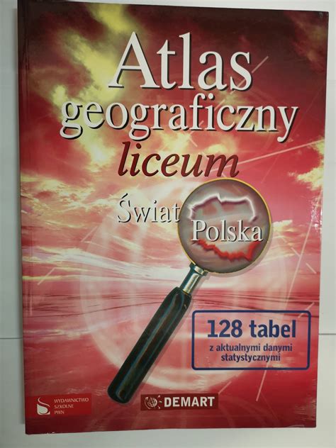 Atlas Geograficzny Liceum Demart Podr Cznik Allegro