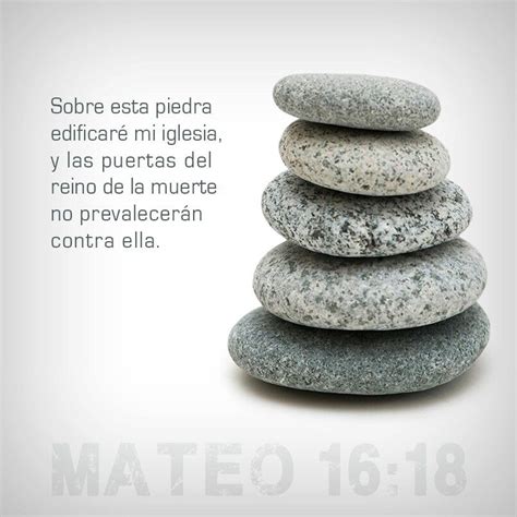 Mateo 1618 Frases De La Biblia Bíblicos Citas Bíblicas