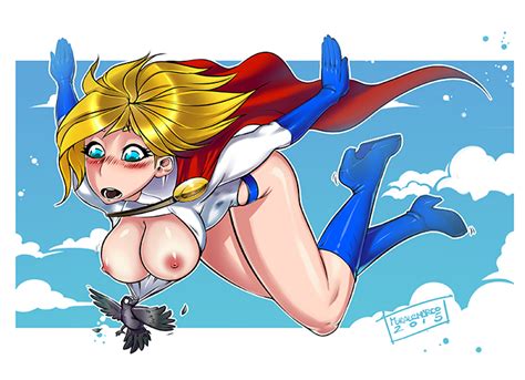Power Girl Commission Nsfw By Xamrock Hentai Foundry
