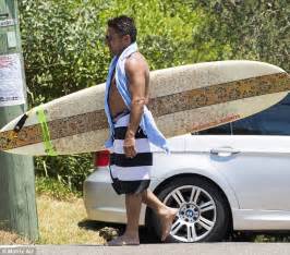 Jamie Durie Spends The Day With Girlfriend Natasha Kewal And Her Friends Daily Mail Online