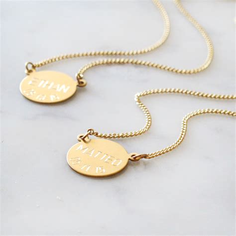 Custom Engraved Necklaces Make Beautiful Personalized Ts For Any