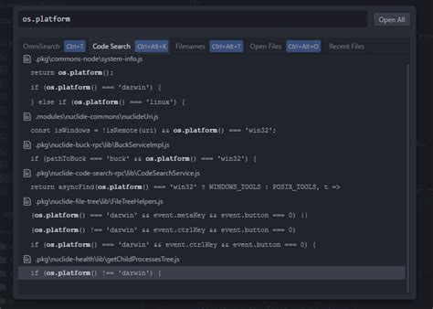 Code Search Nuclide