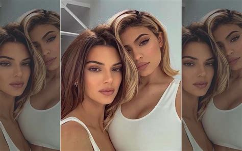 Kylie Jenner Posts Glam Throwback Pic With Kendall After Their Fight Just Because Her ‘ttties