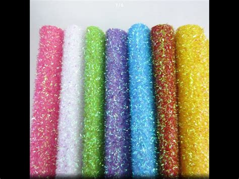 Sparkel Glitter Tinsel Fabric Tinsel Sheet For Diy Crafts And Etsy