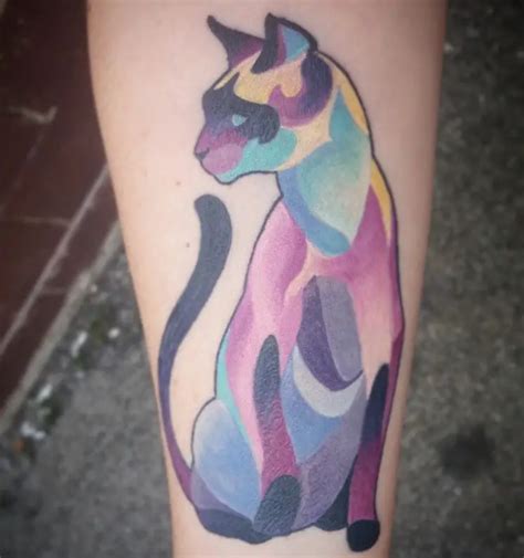 20 Best Siamese Cat Tattoo Designs Page 2 Of 6 The Paws