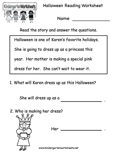 Free Printable Kindergarten Reading Worksheets Printable World Holiday