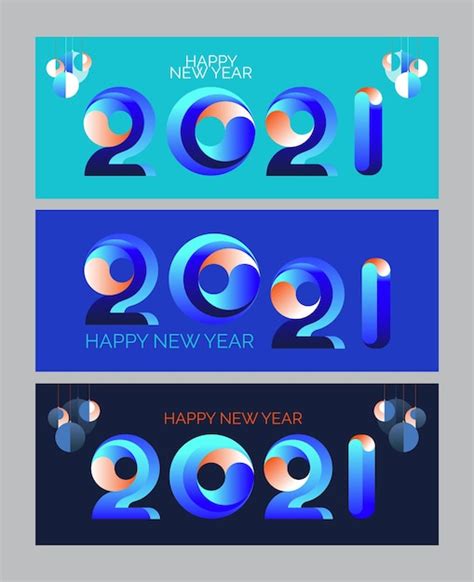 Premium Vector New Year Banner