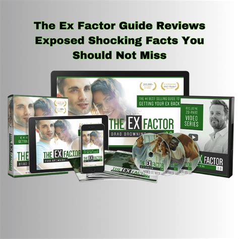 The Ex Factor Guide Reviews Exposed Shocking Facts You Should Not Miss