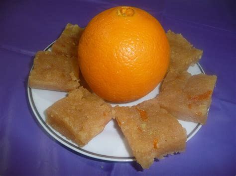 Orange Burfi Madhuras Recipe