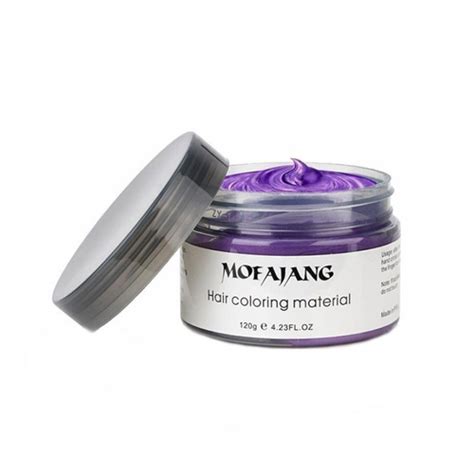 Mofajang Hair Color Wax Purple 120ml Em Promoção Na Americanas