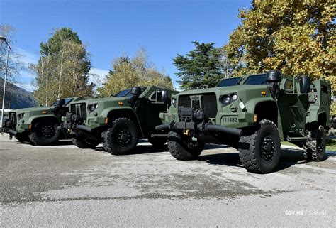 Montenegro Receives First Joint Light Tactical Vehicles From Oshkosh