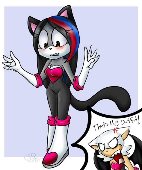 Rouges Outfit By Yoshiyoshi700 On Deviantart Anime Sonic The