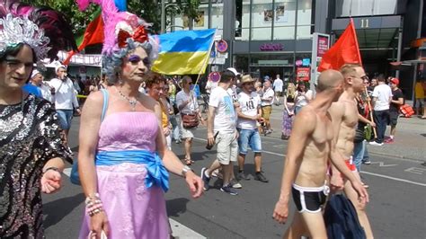 Гей парад в Берлине 2016 Россия Украина Youtube