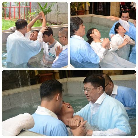 Baptisan Air Yang Disertai Dengan Baptisan Roh Kudus Keluarga Allah