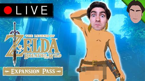 NAKED LINK CHALLENGE Breath Of The Wild DLC LIVESTREAM YouTube