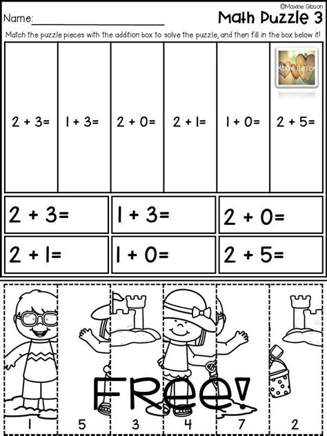 See how far you can get! Math Addition Puzzles Worksheets | Worksheet Hero