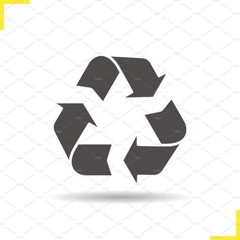 Recycle Symbol Icon Vector ~ Icons ~ Creative Market