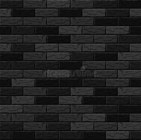 Realistic Vector Brick Wall Seamless Pattern Flat Wall