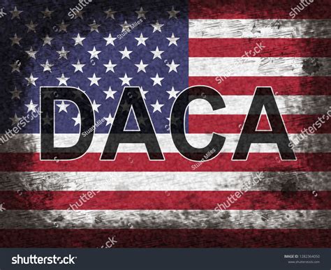 Daca Kids Dreamer Legislation Flag Us Stock Illustration 1282364050