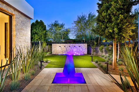 3 Azure Lot 38courtyard Water Feature Azure Paradise Valley