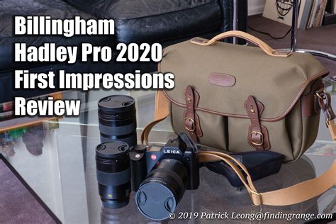 It could be due to your lighting. Billingham Hadley Pro 2020 First Impressions Review