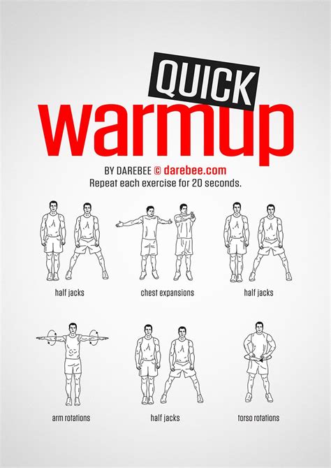 What Happens If You Don T Warm Up Before Exercise Exercise Poster