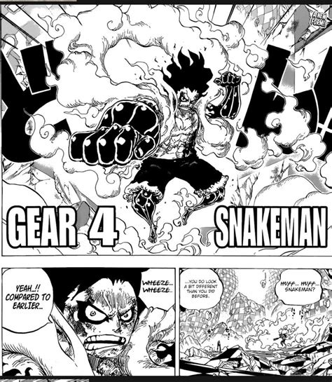 Luffy Gear 4 Snakeman Art Showcase Anime Amino