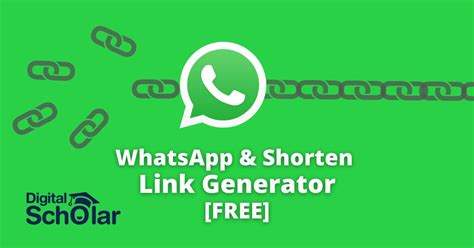 Free Whatsapp And Shorten Link Generator Tool 2024