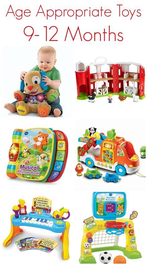 Because an infant doesn't have gripping mechanisms for the first few months, his or her first toys are going to be for stimulation purposes. Development & Top Baby Toys for Ages 9-12 Months