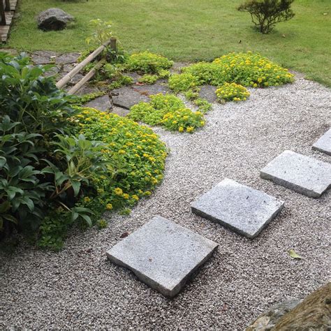 Square Stepping Stones From Natural Granite