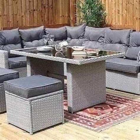 Synthetic Rattan L Shape Sala Set At 5300000 From City Of Valenzuela