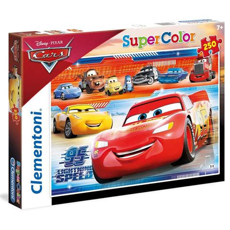 Clementoni Cars Puzzle Supercolor dílků Maxíkovy hračky