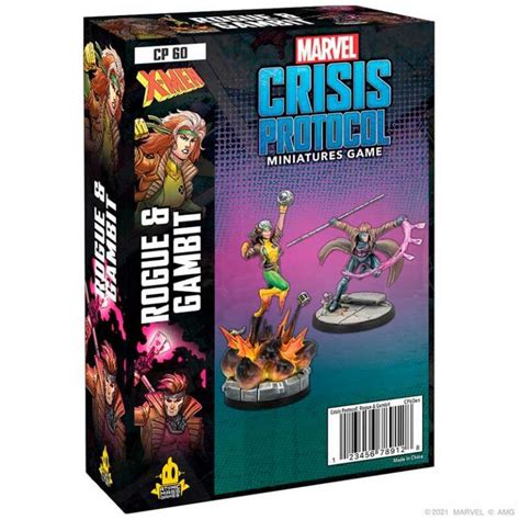 Comprar Marvel Crisis Protocol Gambit And Rogue Herofreaks