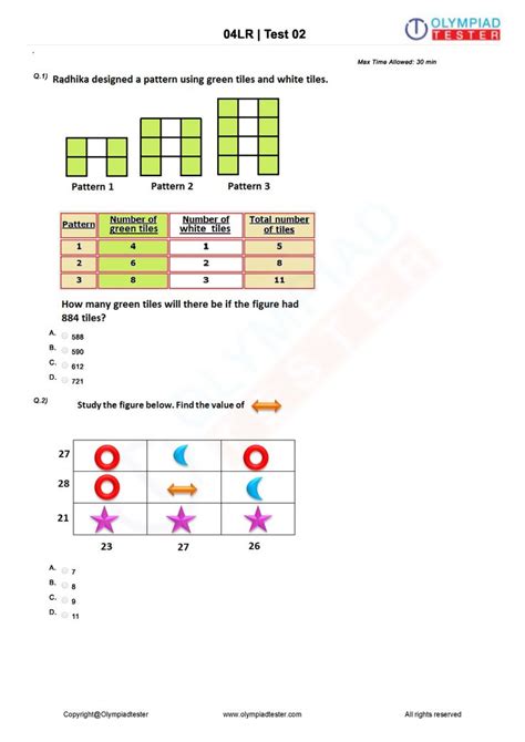 Logical Reasoning Worksheet