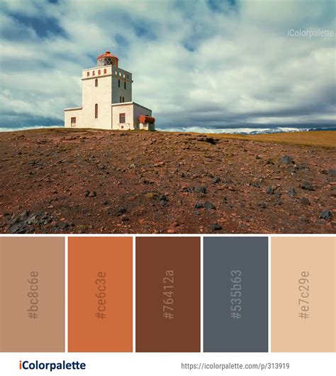 Color Palette Ideas From Sky Lighthouse Tower Image Icolorpalette