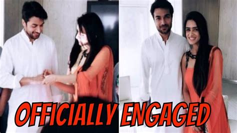Meri Aashiqui Tumse Hi Couple Gautam Gupta Smriti Khanna Get Engaged In A Private Ceremony