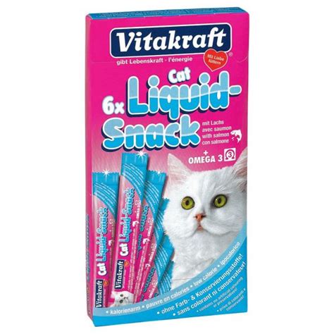 Vitakraft Cat Liquid Snack X6 Kuantokusta