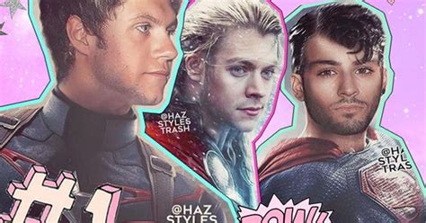 One Direction As Superheroes Dolly